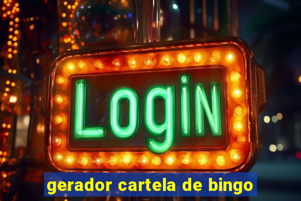 gerador cartela de bingo